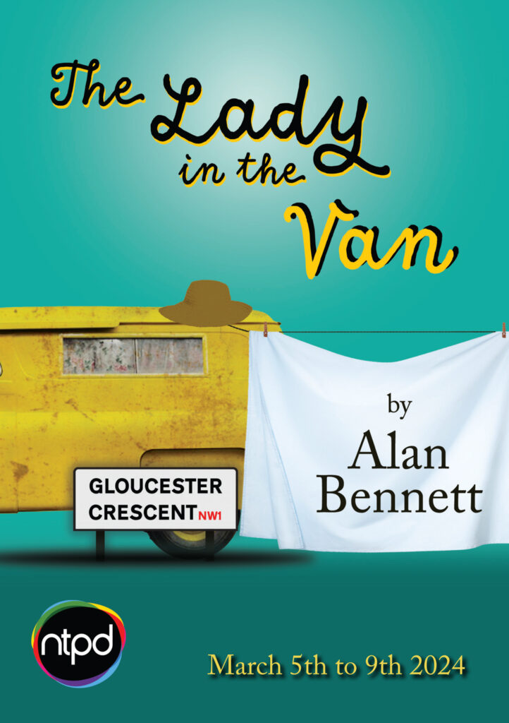 lady in the van programme cover